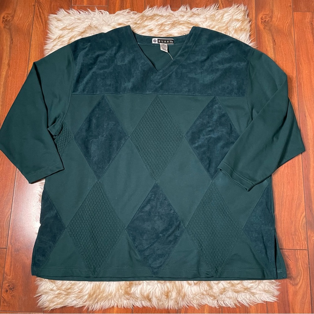 Blast 3X textured pullover